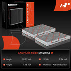 Engine and Activated Carbon Cabin Air Filter for Mercedes-Benz CL550 (2007–2013)