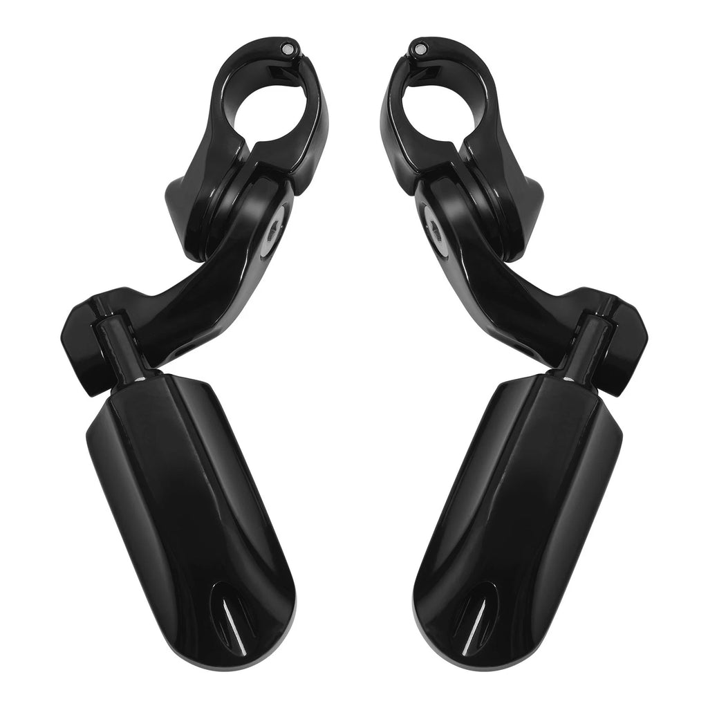 1-1/4" Highway Engine Guard Foot Pegs for Harley Touring Electra Glide