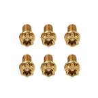 6pcs M6x20mm Titanium Torx Head Flange Bolts for Bike Motorcycle