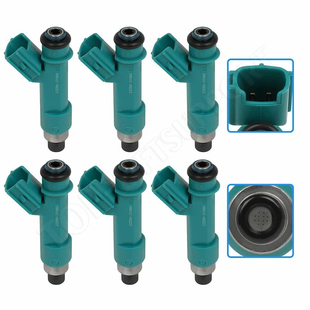 Set of 6 Fuel Injectors for Toyota Tacoma 4.0L
