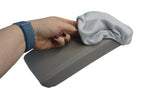 Fleece Console Lid Armrest Cover for Acura CL (1997–1999) Gray
