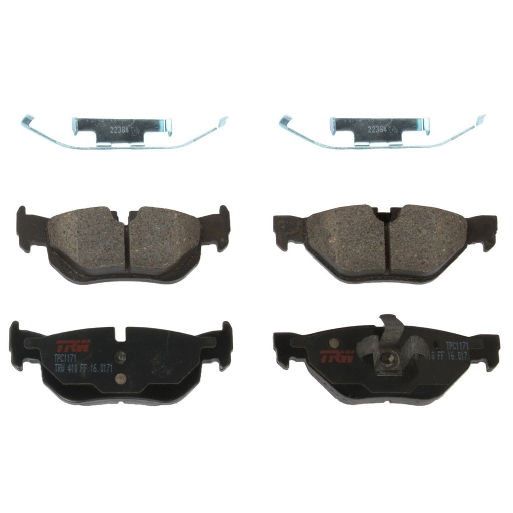 Brake Pad Set for BMW 328i Rear (2007–2013)