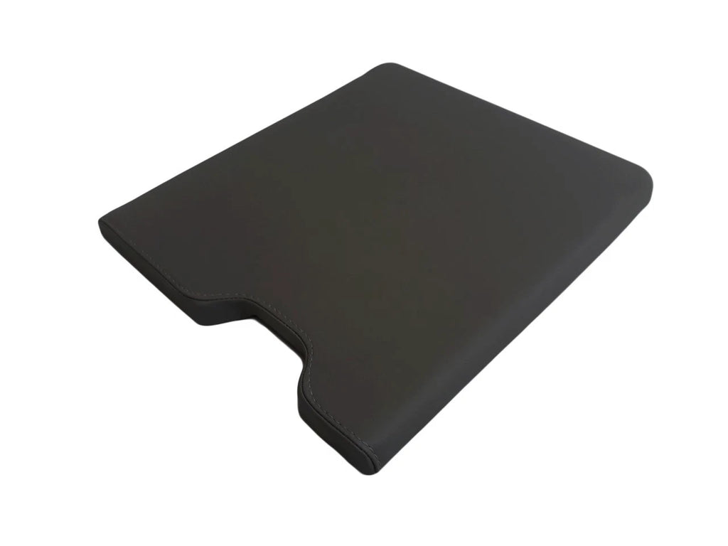 Leather Synthetic Console Armrest Cover for Ford F150 (2015–2019) Black