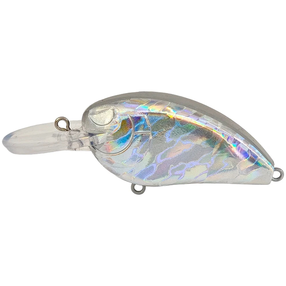 Swimbait Lure for Lake Fishing - Foil Finish, Water Ripple Design