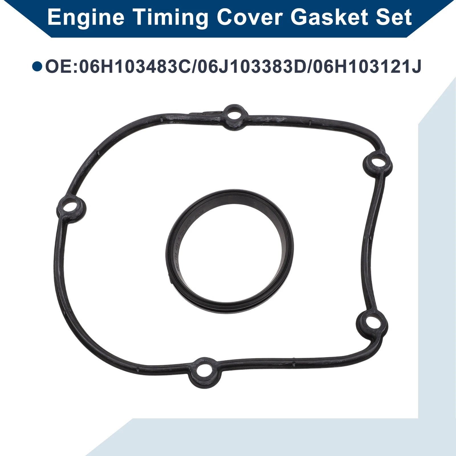 Engine Timing Cover Gasket Set No. 06H103483C for Audi A5 2.0L (2010–2014)