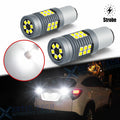 6000K White 1157 LED Strobe Flashing Turn Brake Reverse Bulbs (2015–2025)