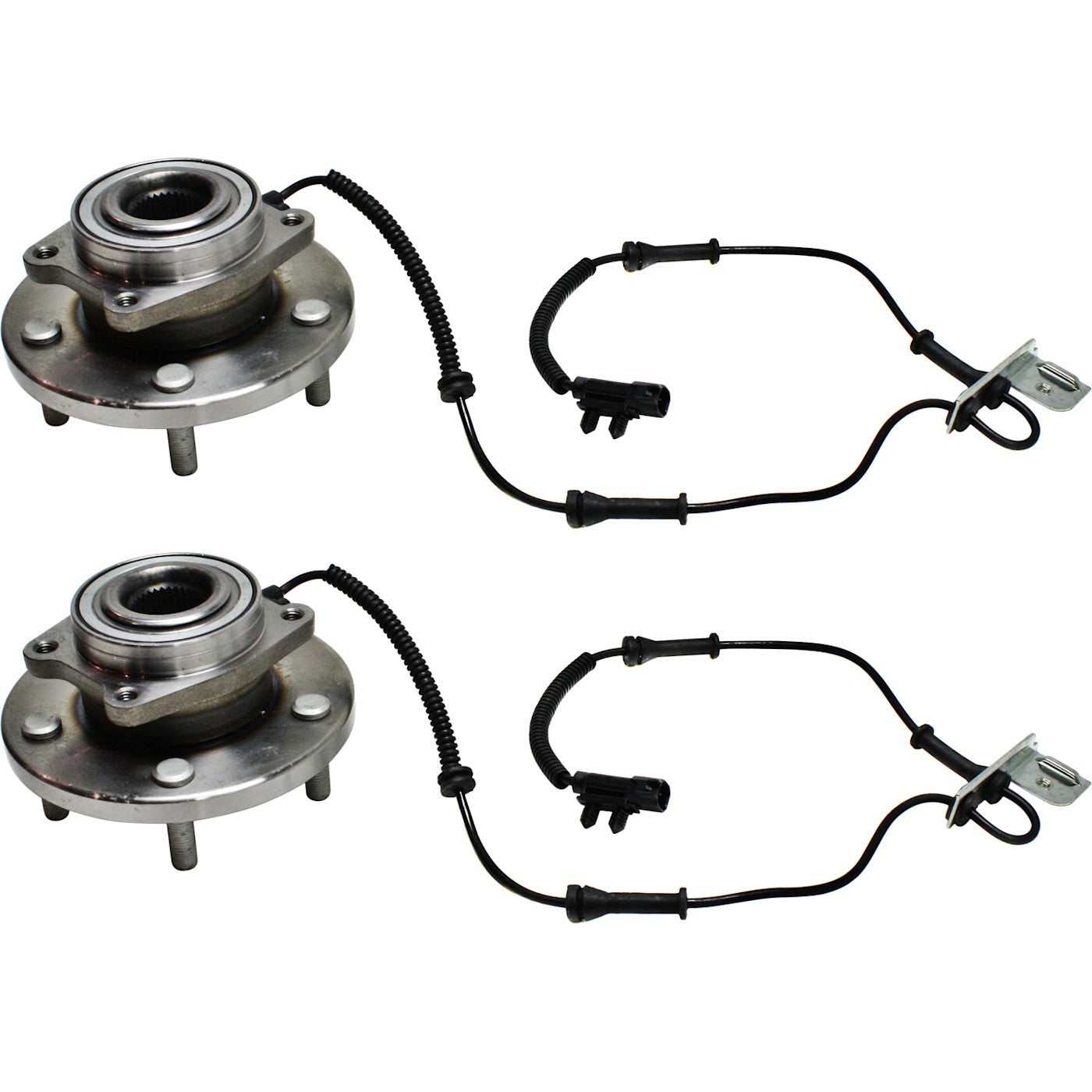 Wheel Hubs for Dodge Grand Caravan (2008–2020) Front LH & RH with Bearing & Sensor