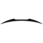 Rear Trunk Lip Spoiler for Audi A4 B8 B8.5 S4 Sedan (2009-2016) Glossy Black
