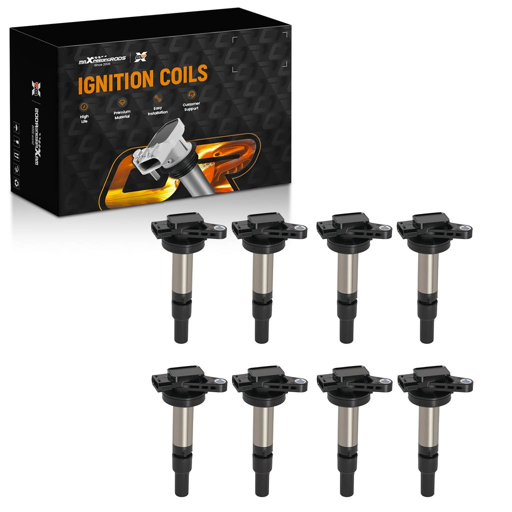 Set of 8 Ignition Coils for Jaguar XJ8 (2004–2009) Land Rover V8