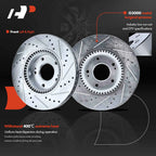 Drilled Rotors for Hyundai Sonata (2006–2016) & Kia Optima (2011–2016)