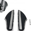 Shark Fin Leaf Defiance Passenger Footboard Kit for Harley Touring (1993–2008)