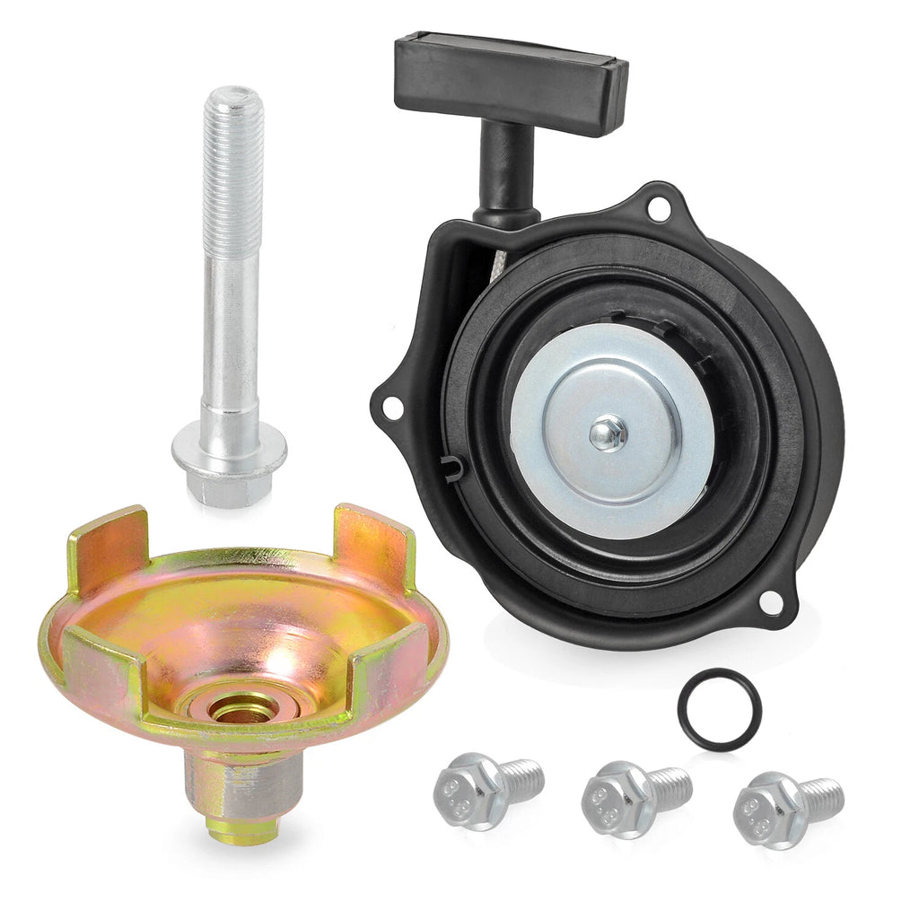 Recoil Starter Assembly & Pulley w/ Bolt for Honda Recon 250 TRX250TM (2002–2020)