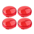 Set of 4 Turn Signal Lens Light Covers for Harley Touring Softail Dyna