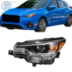 Headlight for Subaru Impreza/Crosstrek (2024–2025) Driver Side LED Black