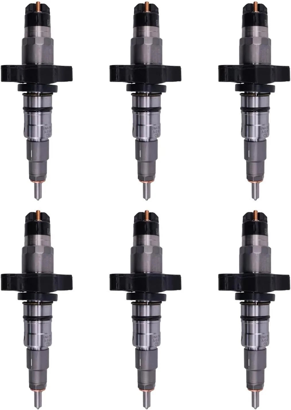 6X Fuel Injector 504055805 0445120028 340840 for Iveco Truck