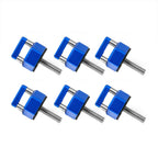 6X Aluminum Quick Removal Fastener Thumb Screw for Jeep Wrangler JK JL (2007–2023)