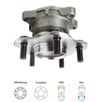 Wheel Hubs for Nissan Quest (2004–2009) Rear Left & Right with Bearing