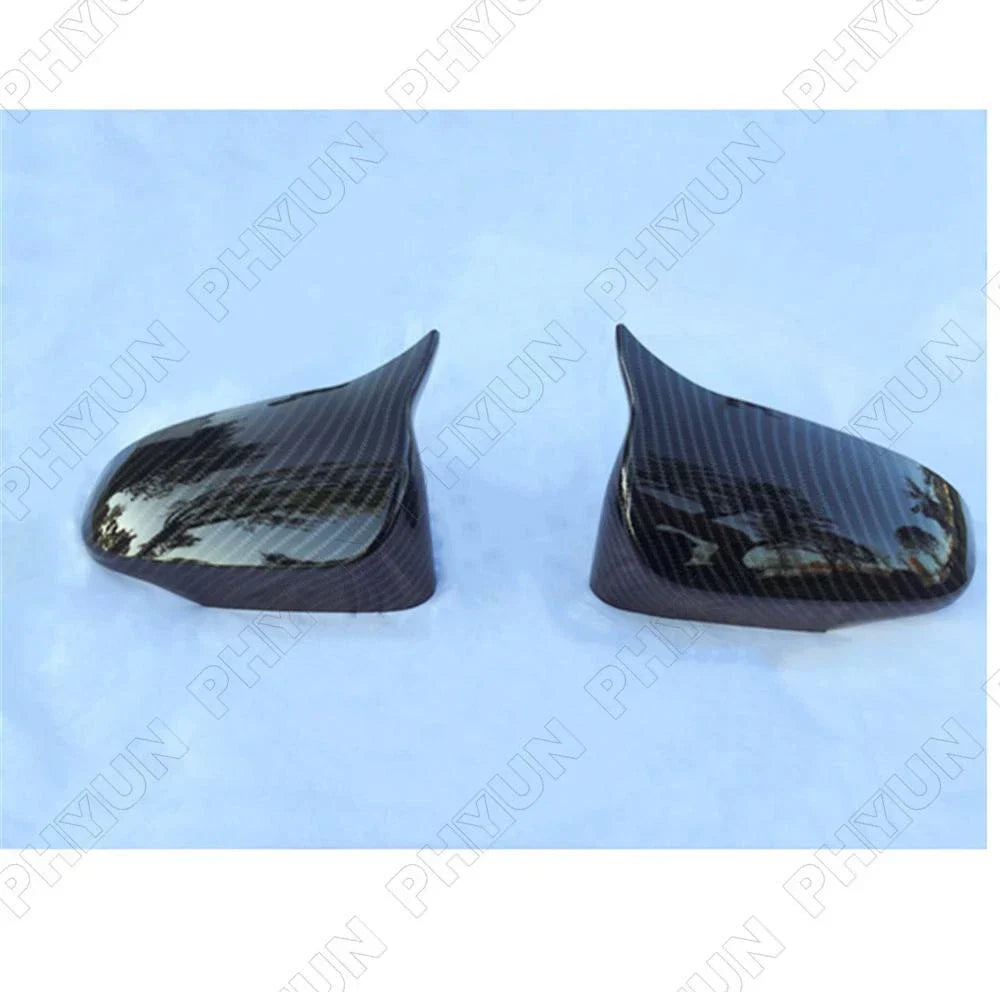 Carbon Fiber Look Rear View Side Mirror Cover Trim for Toyota Corolla (2014-2018)