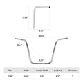 18" Rise Ape Hanger Handlebar for Harley Sportster XL FLST (2004–2023)