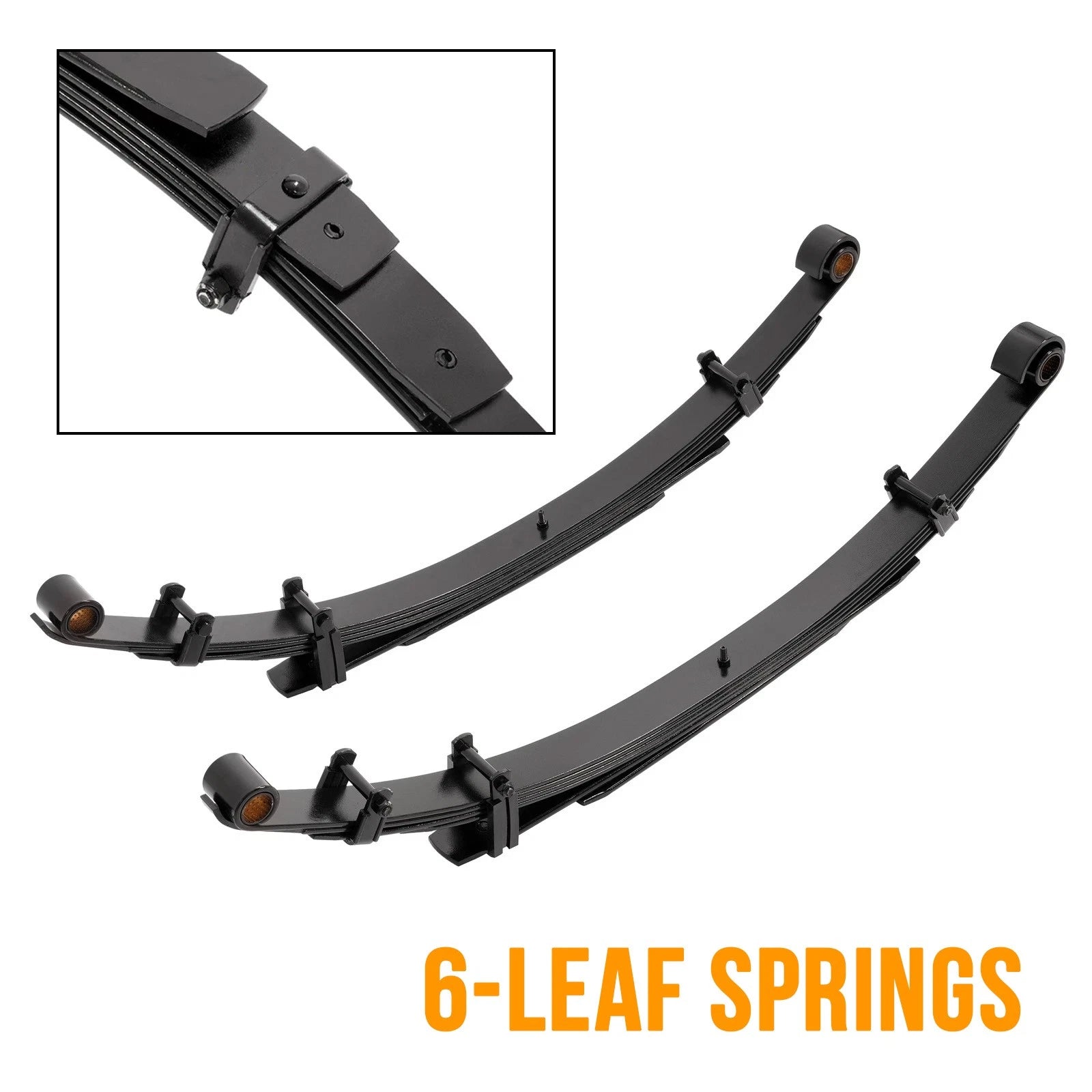Rear Leaf Springs Pair for Toyota Pickup/4Runner/Hilux 4WD (1979–1989)