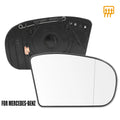 Heated Mirror Glass w/ Backing Plate for Mercedes-Benz E500 E550 (2003–2006)