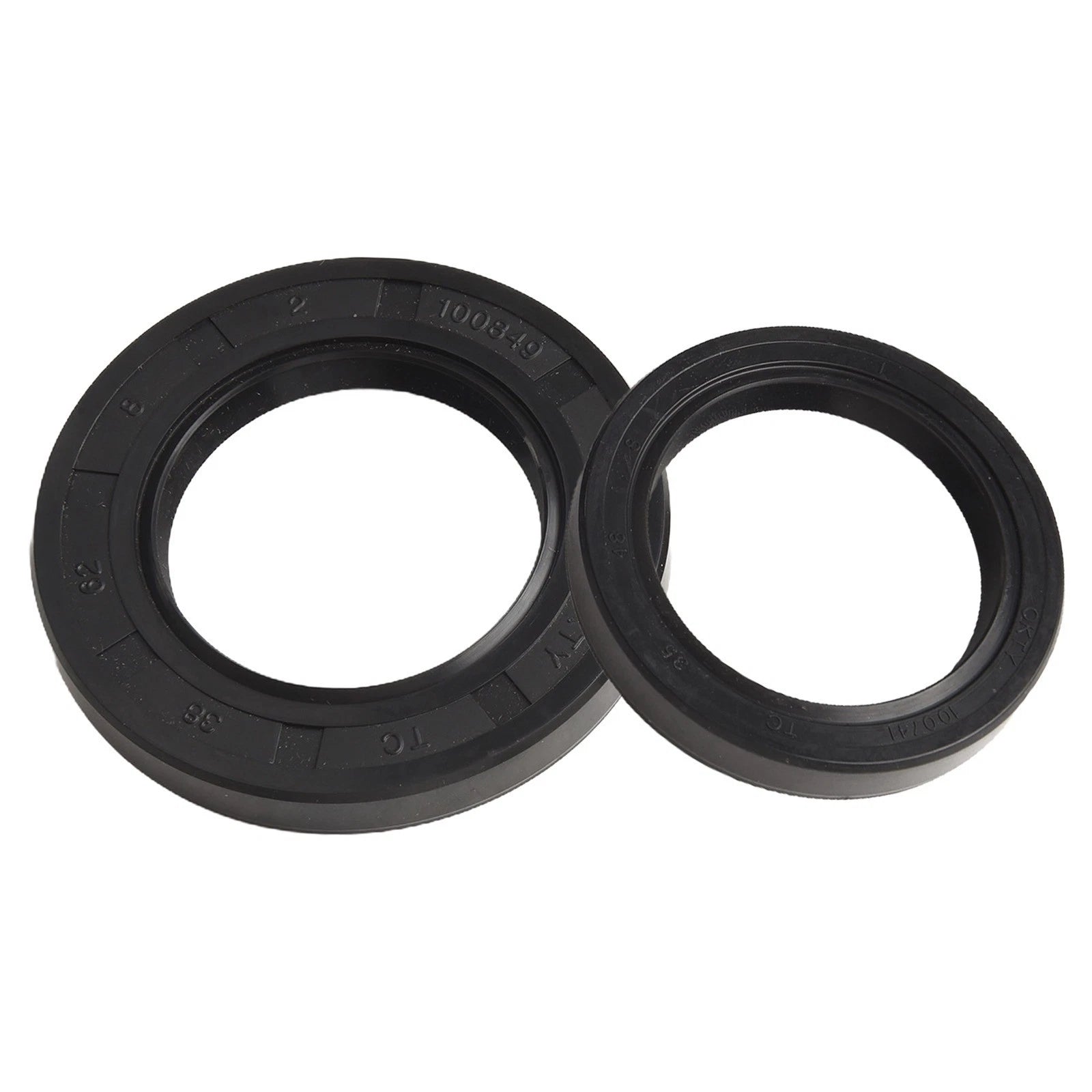 Set of 2 Rubber Upper & Lower Oil Seals for
