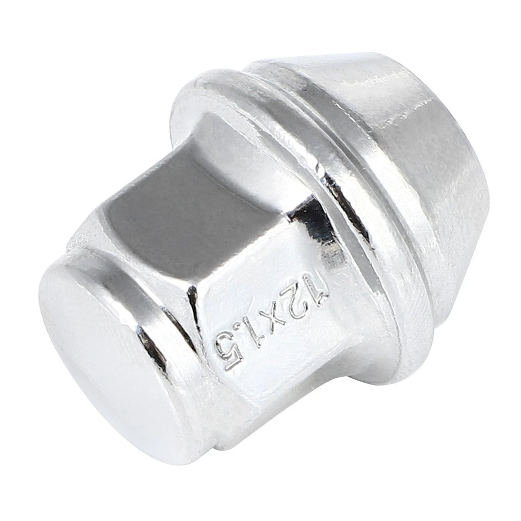 Set of 20 Chrome Bulge Acorn Lug Nuts for Ford Focus Fusion Escape