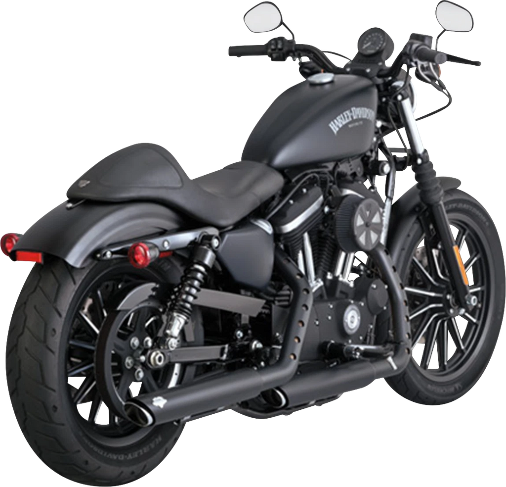 Vance & Hines 3" Twin Slash Slip-On Mufflers for Harley Davidson (46361)