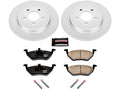 Rear Brake Pad and Rotor Kit for Mazda Tribute (2005–2006, 2008) TD572QX