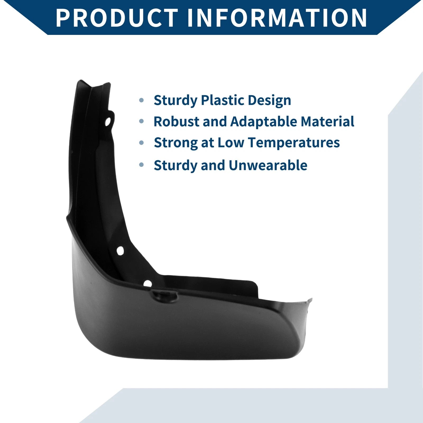Set of 2 Mud Flaps Splash Guards for Mercedes Benz S Class (2021–2022)