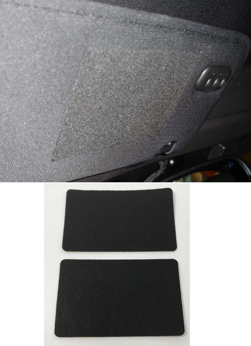 Visor Warning Label Covers for Chevrolet Corvette C5 C6 (1997–2004)