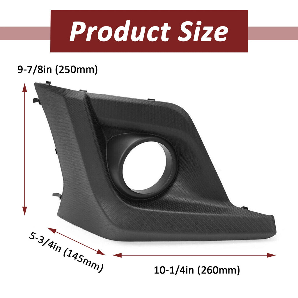 Right Side Fog Light Cover for Subaru Crosstrek (2018–2020)