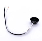 Mini Amber LED Marker Clearance Light with Grommet for Universal Vehicles (--)
