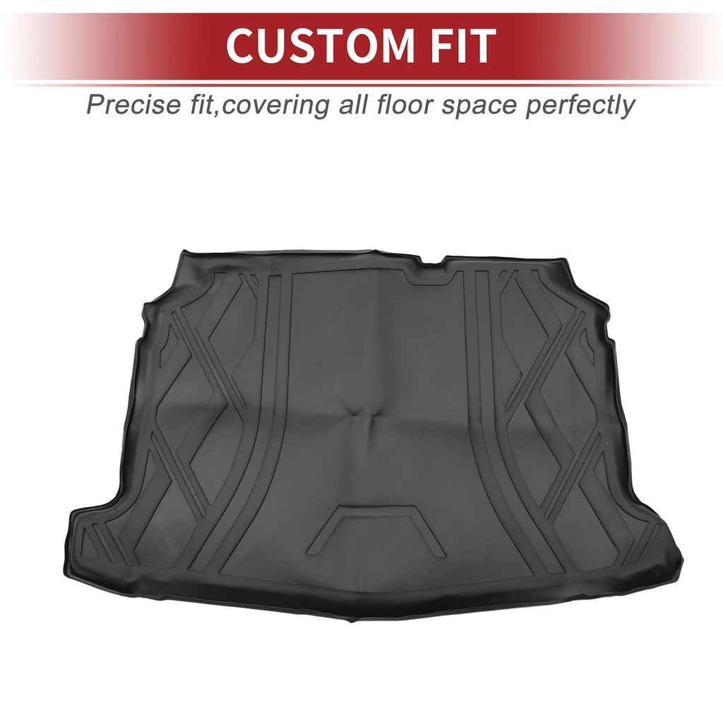 Cargo Liner Rear Trunk Mat for Volkswagen Golf R (2022–2024) Diamond Pattern