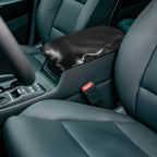 Armrest Box Cover for Mazda CX30 (2020–2023) Full Carbon Fiber Pattern Black