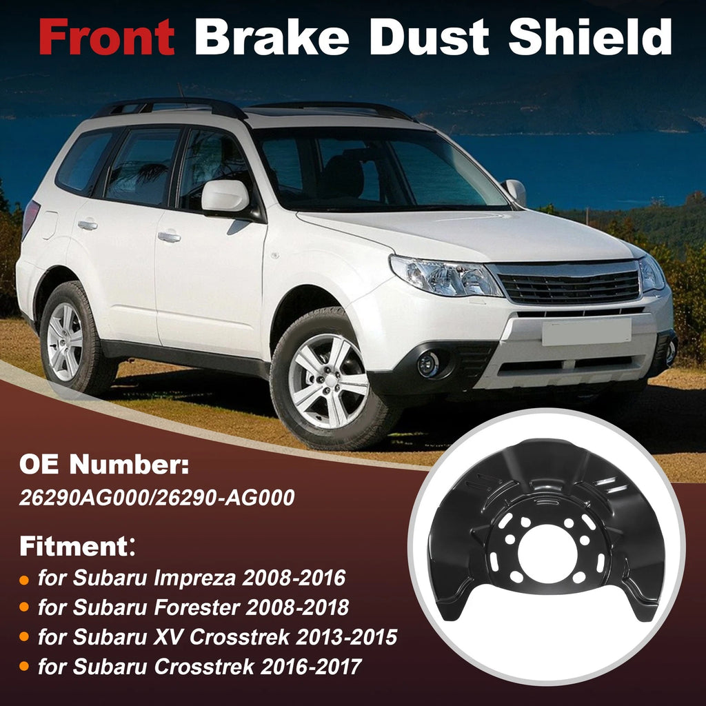 Front Brake Dust Shield No.26290AG000 for Subaru Impreza Forester (2008–2016)