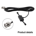 Full Band Antenna for Uniden & RadioShack Scanners (BNC, Glass Mount)