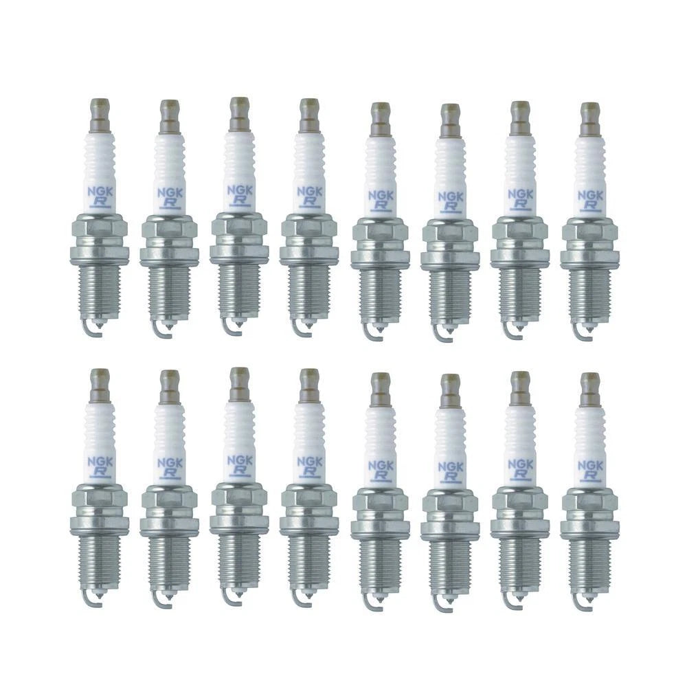 Set of 16 NGK Laser Platinum Spark Plugs (Gap 0.044) for