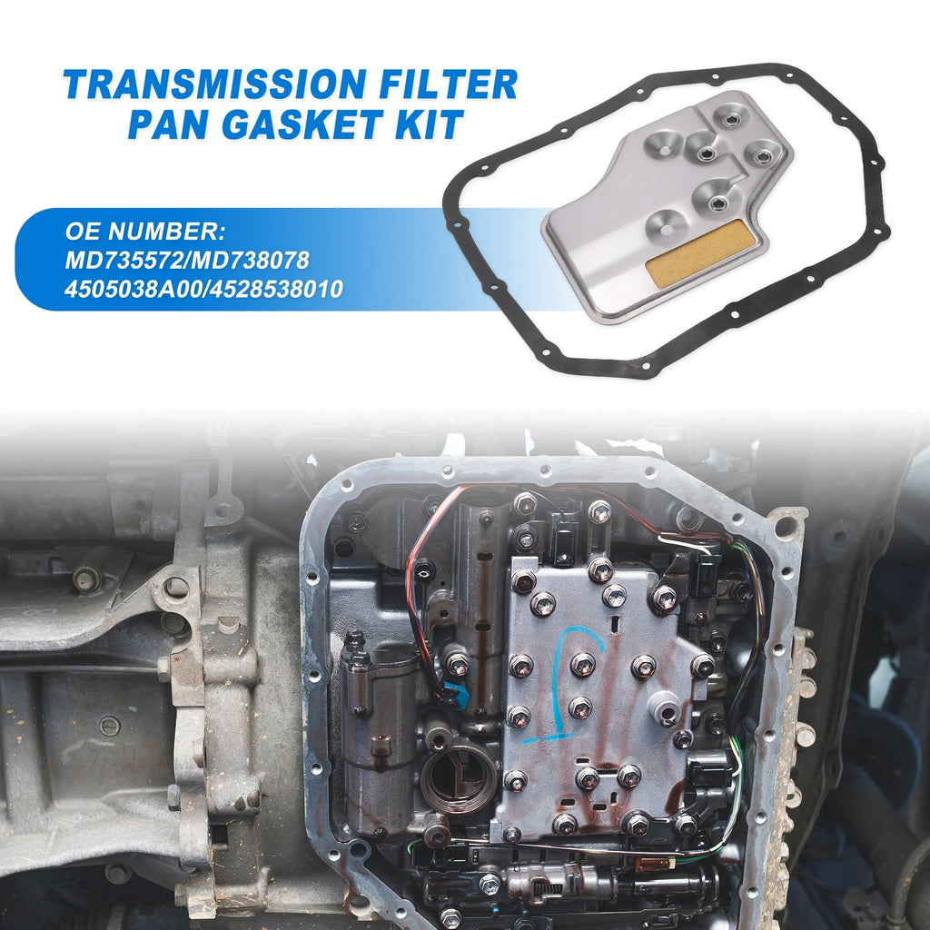 F4A32 Transmission Filter Oil Pan Gasket Kit for Mitsubishi (No.MD735572)