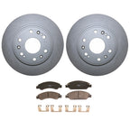 Front Brake Kit 330mm Disc Rotors & TRW Pro Metallic Pads for Chevy Tahoe GMC Yukon (2007–2014)