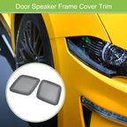 Pair Rear Door Speaker Frame Covers for Ford Mustang (2021–2023)