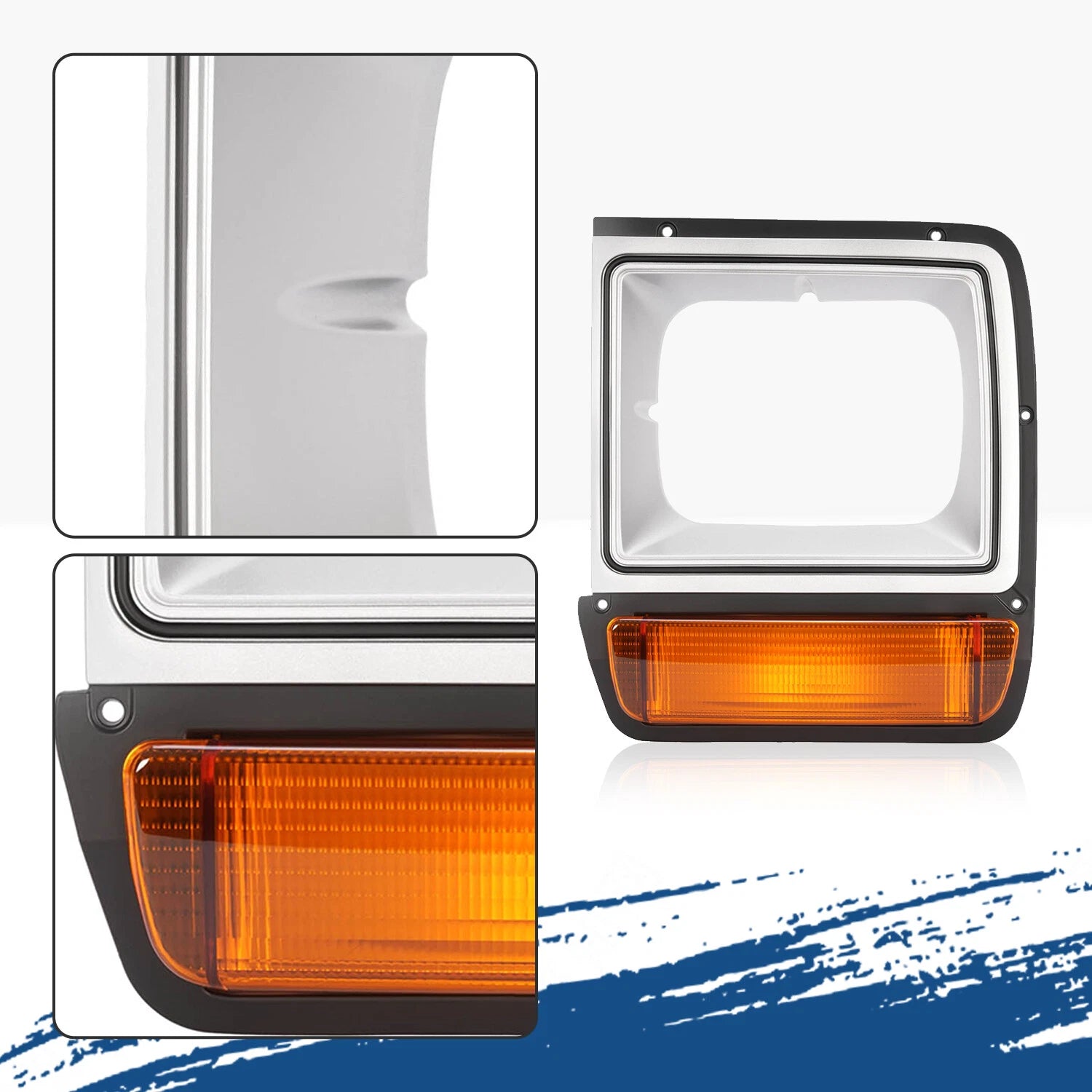 Headlight Bezel for Dodge Pickup Truck (1986–1990)