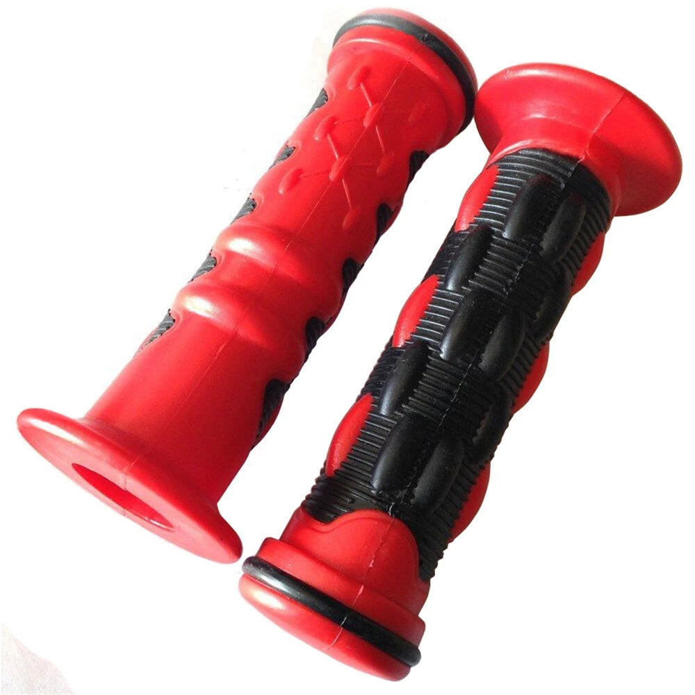 HTTMT 1" 25mm Red Hard Hand Grips for Yamaha 600R R1 R6