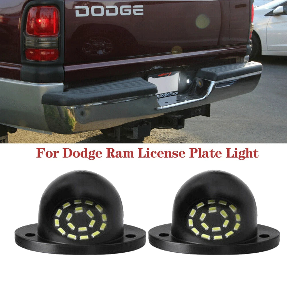 LED License Plate Lights Assembly for Dodge Ram (1994–2002)