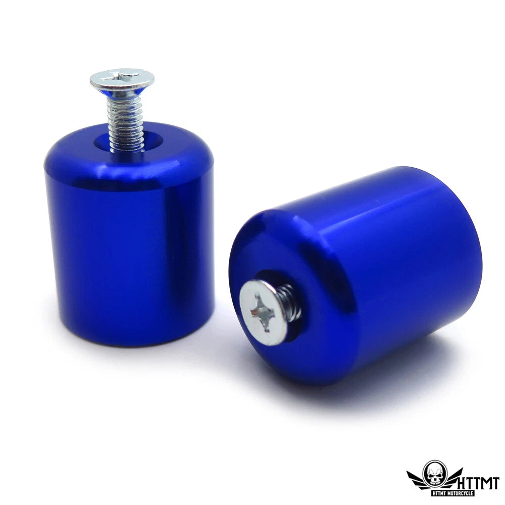 Blue Hand Bar End for Suzuki GSXR 600 750 1000 GSX1300R Hayabusa (1999–2012)