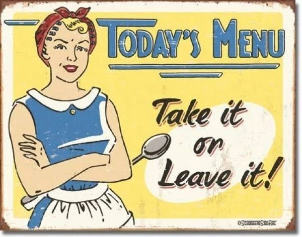 Tin Metal Sign for Garage Man Cave (1654)