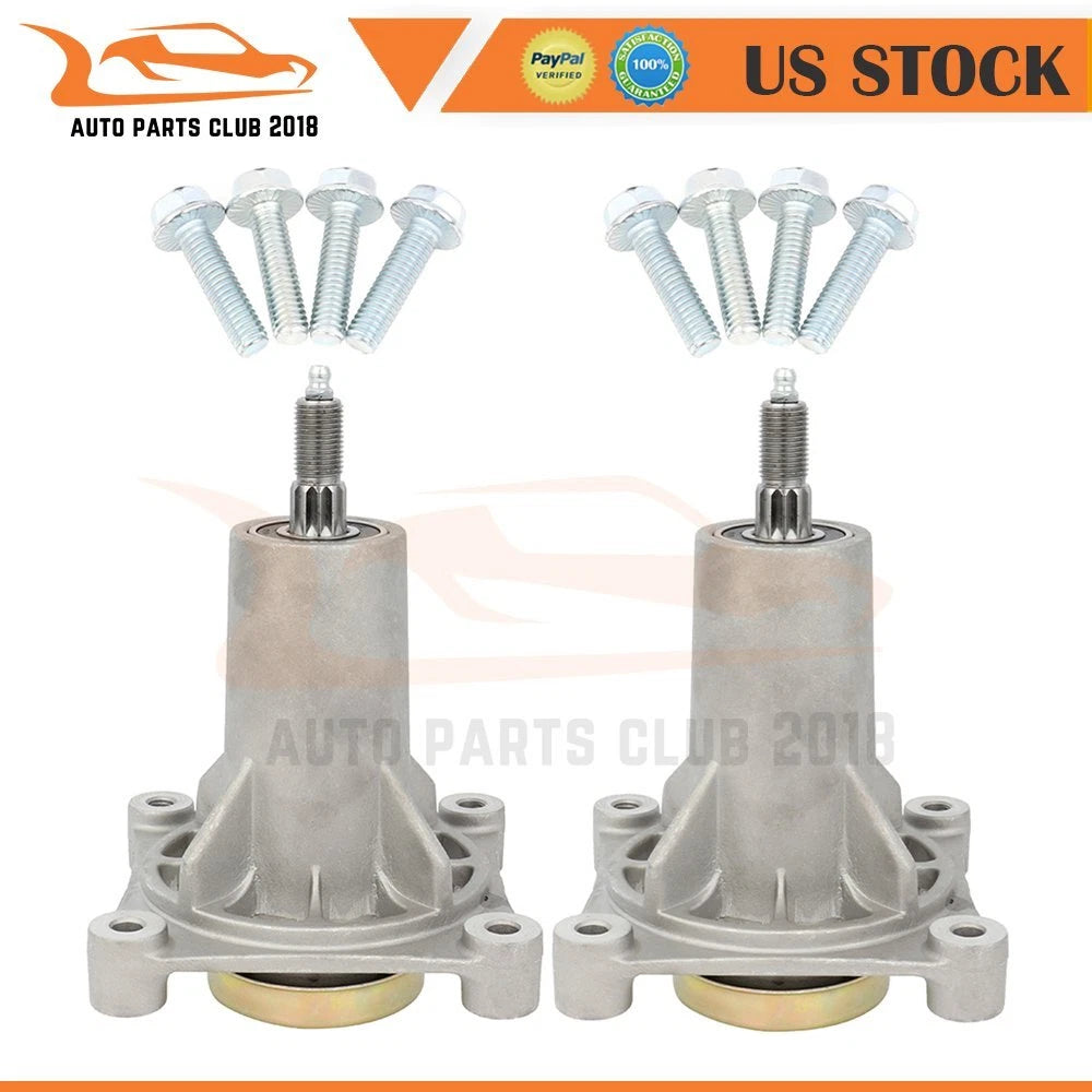 2X Spindle Assembly for Craftsman 42" Deck (187281, 192872)