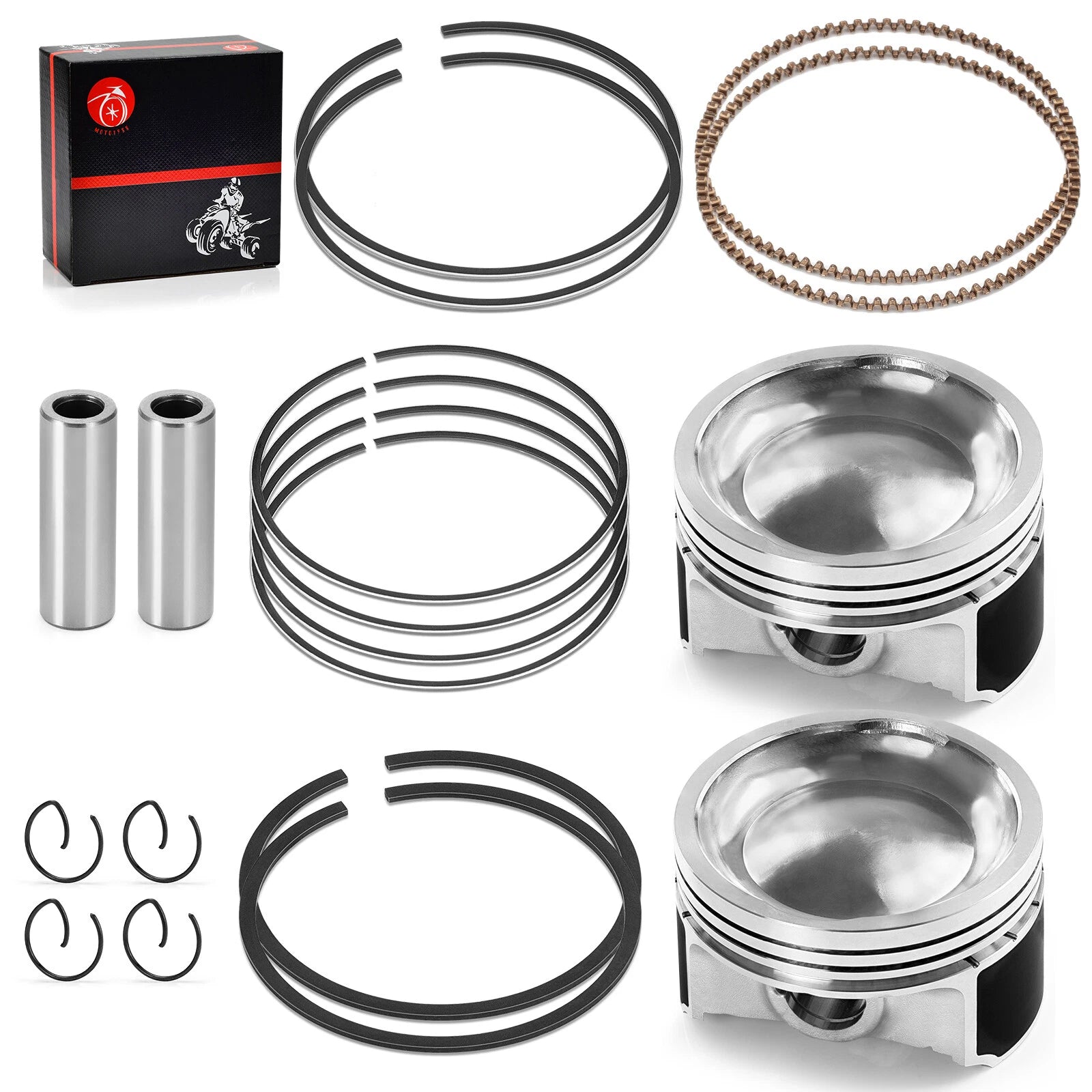 STD 80mm Piston & Rings for Polaris RZR Sportsman Ranger 800 (2008–2014)