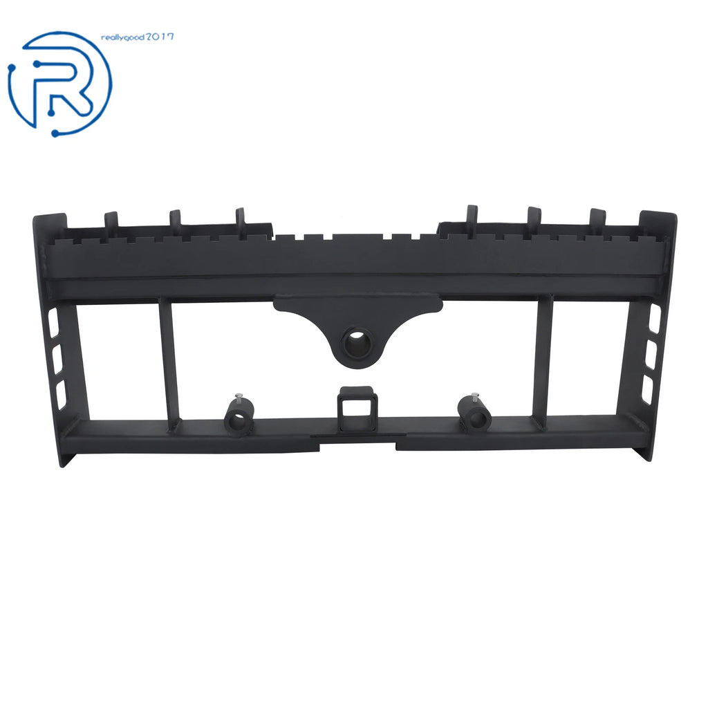 Pallet Fork Frame with Receiver Hitch for Skid Steer (2500LBS)