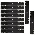 10PK Mulching Blades for Ferris 52" G5 (Fits 596-344)